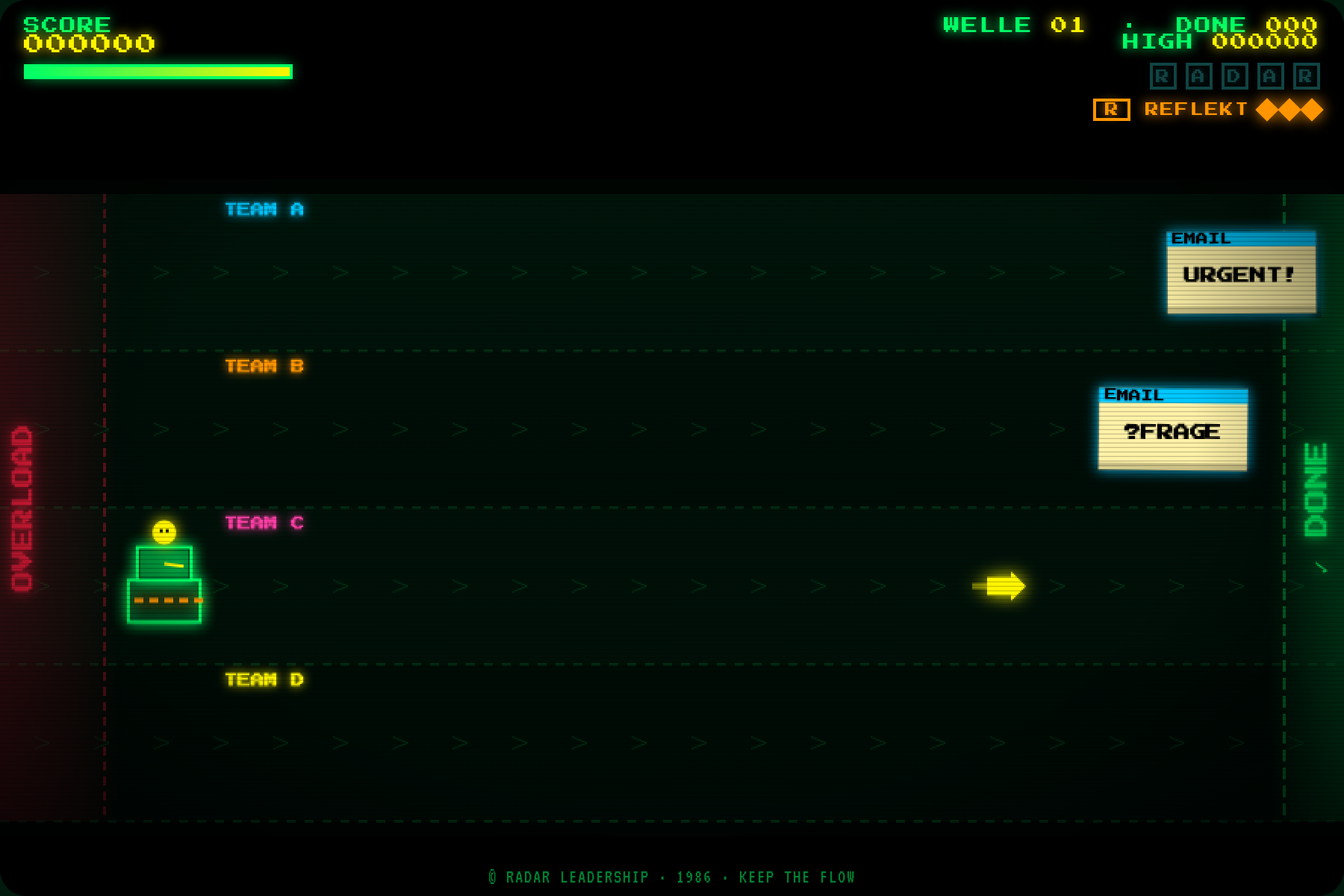 rADAR FLOW Screenshot