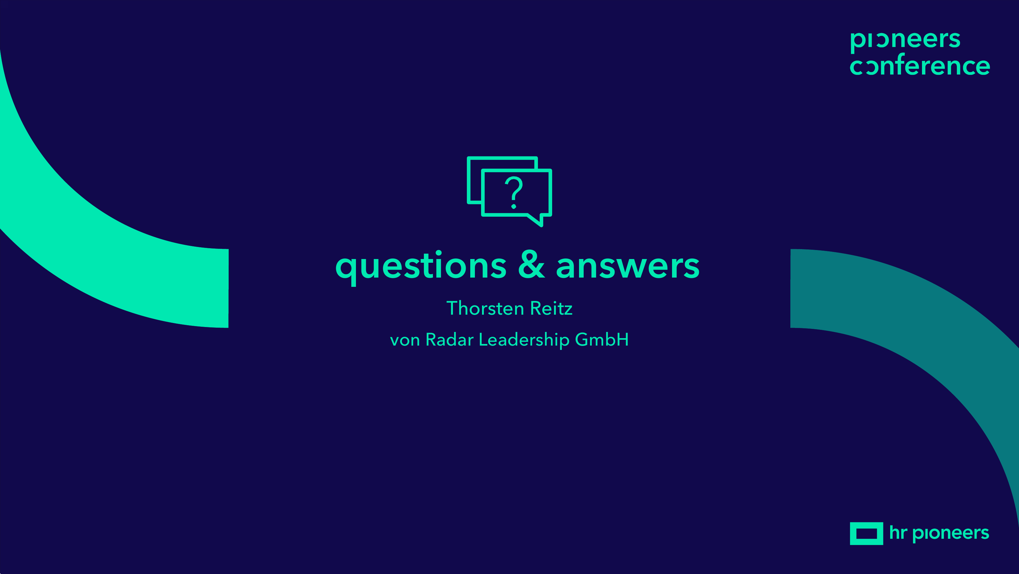 Questions & Answers — Thorsten Reitz, Radar Leadership GmbH
